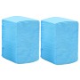 Empapadores para mascota 100 unidades 45x33 cm textil no tejido de vidaXL, Empapadores para mascotas - Ref: Foro24-170754, Pr...