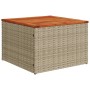 Juego de sofás jardín con cojines 5 pzas ratán sintético beige de , Conjuntos de jardín - Ref: Foro24-3227620, Precio: 316,84...