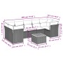 Set de sofás de jardín y cojines 8 piezas ratán sintético negro de , Conjuntos de jardín - Ref: Foro24-3255839, Precio: 480,9...