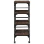 Carrito de cocina madera ingeniería marrón roble 45x35x89,5 cm de , Carros de cocina y comedor - Ref: Foro24-842330, Precio: ...