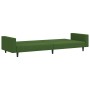 Sofá cama de 2 plazas terciopelo verde oscuro de , Sofás - Ref: Foro24-375939, Precio: 267,11 €, Descuento: %