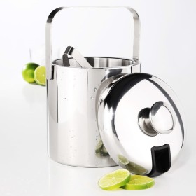HI Cubitera con tapa y pinzas de HI, Depósitos de hielo - Ref: Foro24-435263, Precio: 25,25 €, Descuento: %