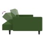 Sofá cama de 2 plazas terciopelo verde oscuro de , Sofás - Ref: Foro24-375939, Precio: 267,11 €, Descuento: %