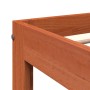 Estructura de cama madera maciza pino marrón cera 140x200 cm de , Camas y somieres - Ref: Foro24-844171, Precio: 107,67 €, De...