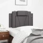 Cabecero de cama acolchado cuero sintético gris 80 cm de , Cabeceros y pies de cama - Ref: Foro24-374763, Precio: 33,35 €, De...