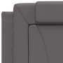 Cabecero de cama acolchado cuero sintético gris 80 cm de , Cabeceros y pies de cama - Ref: Foro24-374763, Precio: 33,35 €, De...