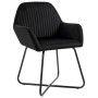 Sillas de comedor 4 unidades terciopelo negro de vidaXL, Sillas de comedor - Ref: Foro24-277011, Precio: 360,40 €, Descuento: %