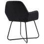 Sillas de comedor 4 unidades terciopelo negro de vidaXL, Sillas de comedor - Ref: Foro24-277011, Precio: 360,40 €, Descuento: %