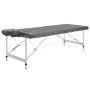 Camilla masaje 4 zonas estructura aluminio antracita 186x68 cm de vidaXL, Mesas de masaje - Ref: Foro24-110176, Precio: 179,6...