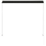 Toldo retráctil 150x150 cm gris antracita de , Toldos - Ref: Foro24-143758, Precio: 51,87 €, Descuento: %