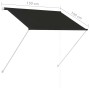 Toldo retráctil 150x150 cm gris antracita de , Toldos - Ref: Foro24-143758, Precio: 51,87 €, Descuento: %