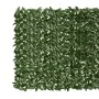 Toldo para balcón con hojas verde oscuro 400x150 cm de , Sombrillas - Ref: Foro24-315492, Precio: 69,55 €, Descuento: %