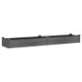 Jardinera arriate con forro madera abeto gris 240x45x25 cm de , Maceteros y jardineras - Ref: Foro24-364297, Precio: 82,26 €,...