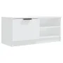 Mueble para TV 2 pzas madera contrachapada blanco 80x35x36,5 cm de , Muebles TV - Ref: Foro24-811467, Precio: 86,36 €, Descue...
