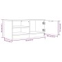 Mueble para TV 2 pzas madera contrachapada blanco 80x35x36,5 cm de , Muebles TV - Ref: Foro24-811467, Precio: 87,65 €, Descue...