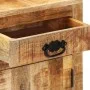Aparador de madera maciza de mango sin tratar 80x30x65 cm de , Aparadores - Ref: Foro24-351689, Precio: 287,83 €, Descuento: %
