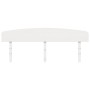 Cabecero de cama madera maciza de pino blanco 200 cm de , Cabeceros y pies de cama - Ref: Foro24-842487, Precio: 60,51 €, Des...
