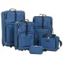 Juego de maletas de viaje de 5 piezas tela azul de , Maletas - Ref: Foro24-4002829, Precio: 139,86 €, Descuento: %