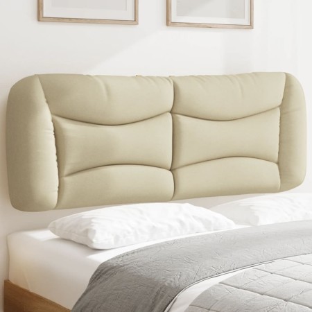 Cabecero de cama acolchado tela crema 120 cm de , Cabeceros y pies de cama - Ref: Foro24-374566, Precio: 59,07 €, Descuento: %