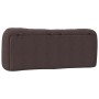 Cabecero de cama acolchado tela marrón oscuro 120 cm de , Cabeceros y pies de cama - Ref: Foro24-374564, Precio: 51,00 €, Des...