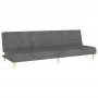 Sofá cama de 2 plazas tela gris claro de , Sofás - Ref: Foro24-375754, Precio: 244,03 €, Descuento: %