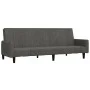 Sofá cama de 2 plazas terciopelo gris oscuro de , Sofás - Ref: Foro24-375775, Precio: 274,40 €, Descuento: %