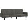 Sofá cama de 2 plazas terciopelo gris oscuro de , Sofás - Ref: Foro24-375775, Precio: 279,24 €, Descuento: %