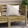 Garten-Ecksofa aus imprägniertem Kiefernholz von , Modulare Sofas für den Außenbereich - Ref: Foro24-837983, Preis: 55,24 €, ...