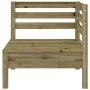 Garten-Ecksofa aus imprägniertem Kiefernholz von , Modulare Sofas für den Außenbereich - Ref: Foro24-837983, Preis: 55,24 €, ...