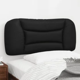 Black synthetic leather padded bed headboard 80 cm by , Headboards and footboards - Ref: Foro24-374532, Price: 41,37 €, Disco...