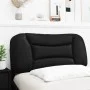 Cabecero de cama acolchado cuero sintético negro 80 cm de , Cabeceros y pies de cama - Ref: Foro24-374532, Precio: 41,37 €, D...