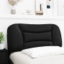 Cabecero de cama acolchado cuero sintético negro 80 cm de , Cabeceros y pies de cama - Ref: Foro24-374532, Precio: 51,74 €, D...
