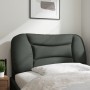Cabecero de cama acolchado tela gris oscuro 80 cm de , Cabeceros y pies de cama - Ref: Foro24-374526, Precio: 37,89 €, Descue...