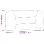 Gepolstertes Kopfteil aus dunkelgrauem Stoff, 80 cm von , Kopf- und Fußteile - Ref: Foro24-374526, Preis: 37,56 €, Rabatt: %