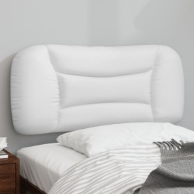 Cabecero de cama acolchado cuero sintético blanco 90 cm de , Cabeceros y pies de cama - Ref: Foro24-374545, Precio: 64,78 €, ...