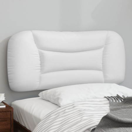 Cabecero de cama acolchado cuero sintético blanco 90 cm de , Cabeceros y pies de cama - Ref: Foro24-374545, Precio: 64,78 €, ...