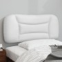 Cabecero de cama acolchado cuero sintético blanco 90 cm de , Cabeceros y pies de cama - Ref: Foro24-374545, Precio: 64,78 €, ...