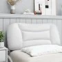 Weißes gepolstertes Bettkopfteil aus Kunstleder, 90 cm von , Kopf- und Fußteile - Ref: Foro24-374545, Preis: 63,77 €, Rabatt: %