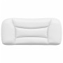 Cabecero de cama acolchado cuero sintético blanco 90 cm de , Cabeceros y pies de cama - Ref: Foro24-374545, Precio: 64,78 €, ...