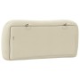 Cabecero de cama acolchado tela crema 80 cm de , Cabeceros y pies de cama - Ref: Foro24-374530, Precio: 36,28 €, Descuento: %