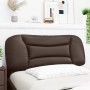 Cabecero de cama acolchado cuero sintético marrón 100 cm de , Cabeceros y pies de cama - Ref: Foro24-374558, Precio: 37,16 €,...