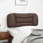 Cabecero de cama acolchado cuero sintético marrón 100 cm de , Cabeceros y pies de cama - Ref: Foro24-374558, Precio: 37,16 €,...