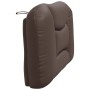 Cabecero de cama acolchado cuero sintético marrón 100 cm de , Cabeceros y pies de cama - Ref: Foro24-374558, Precio: 37,16 €,...