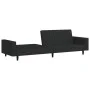 Sofá cama de 2 plazas terciopelo negro de , Sofás - Ref: Foro24-375943, Precio: 265,91 €, Descuento: %