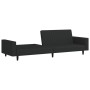 Sofá cama de 2 plazas terciopelo negro de , Sofás - Ref: Foro24-375943, Precio: 270,58 €, Descuento: %