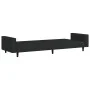 Sofá cama de 2 plazas terciopelo negro de , Sofás - Ref: Foro24-375943, Precio: 265,91 €, Descuento: %