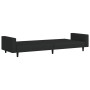Sofá cama de 2 plazas terciopelo negro de , Sofás - Ref: Foro24-375943, Precio: 270,58 €, Descuento: %