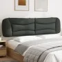 Gepolstertes Bettkopfteil aus dunkelgrauem Stoff, 200 cm von , Kopf- und Fußteile - Ref: Foro24-374617, Preis: 82,78 €, Rabat...