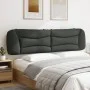 Gepolstertes Bettkopfteil aus dunkelgrauem Stoff, 200 cm von , Kopf- und Fußteile - Ref: Foro24-374617, Preis: 82,78 €, Rabat...