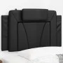Gepolstertes Bettkopfteil aus schwarzem Kunstleder, 90 cm von , Kopf- und Fußteile - Ref: Foro24-374767, Preis: 40,05 €, Raba...